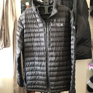 Men’s Black Down Puffer-Size L